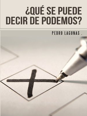 cover image of ¿Qué se puede decir de Podemos?